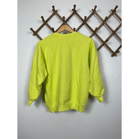 AGOLDE Thora Sweatshirt In Tarte Size M - Picture 3 of 8